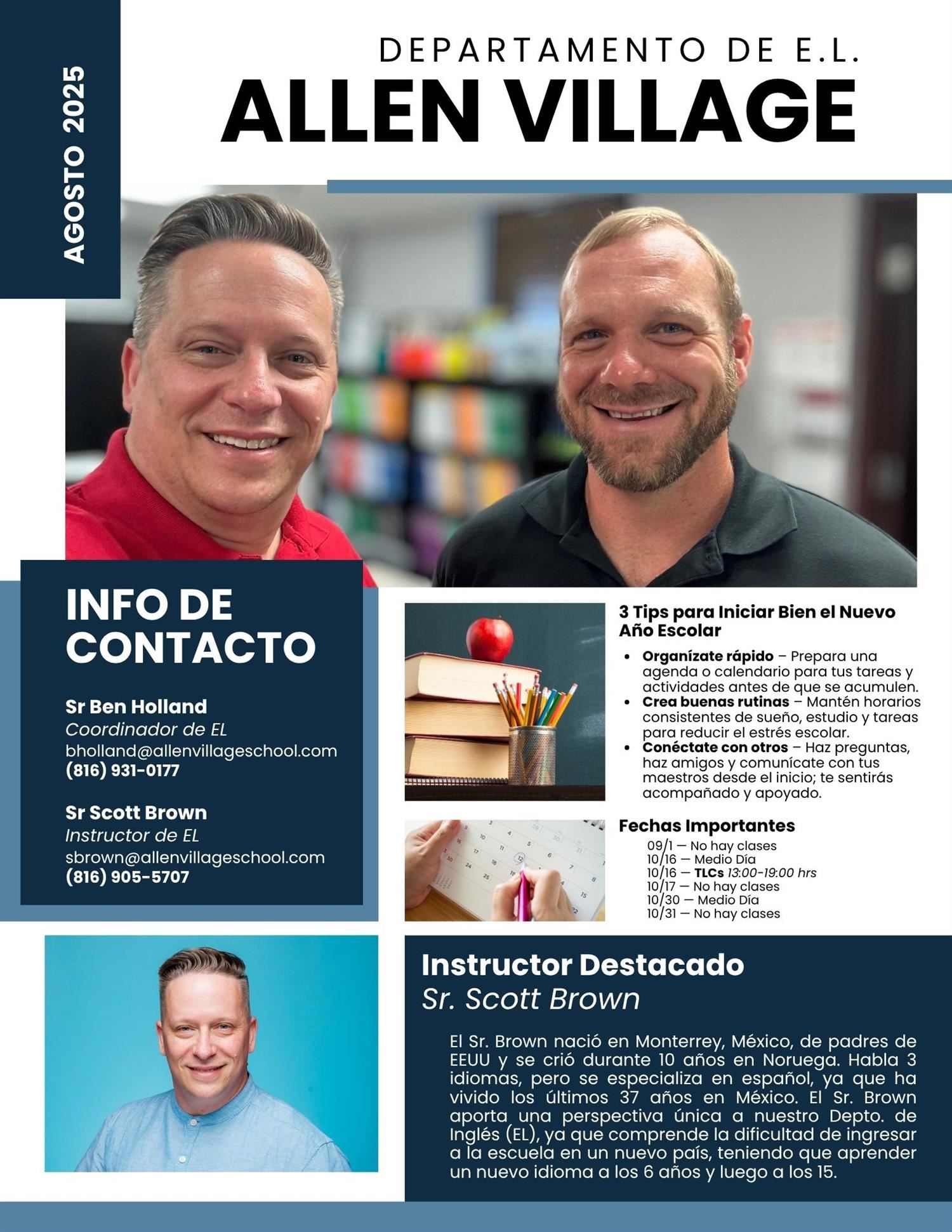 Newsletter Aug 2025 - Español