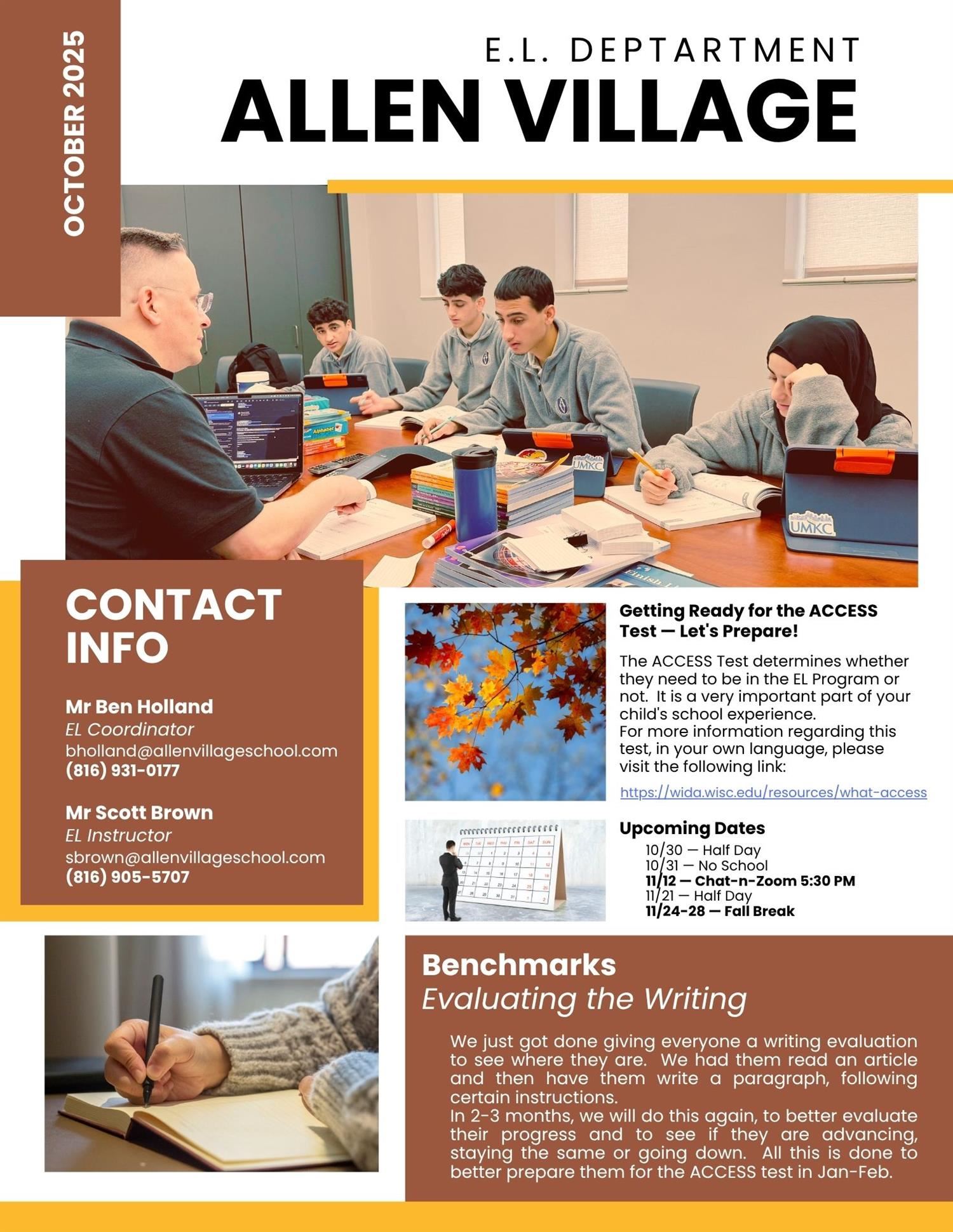 October 2025 Newsletter - English